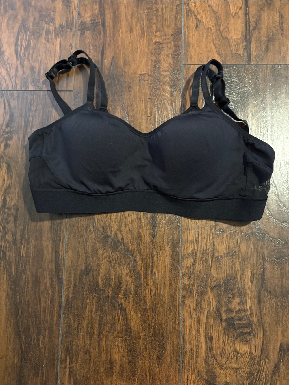 NATORI Gravity Contour Underwire Sports Bra Black 38c